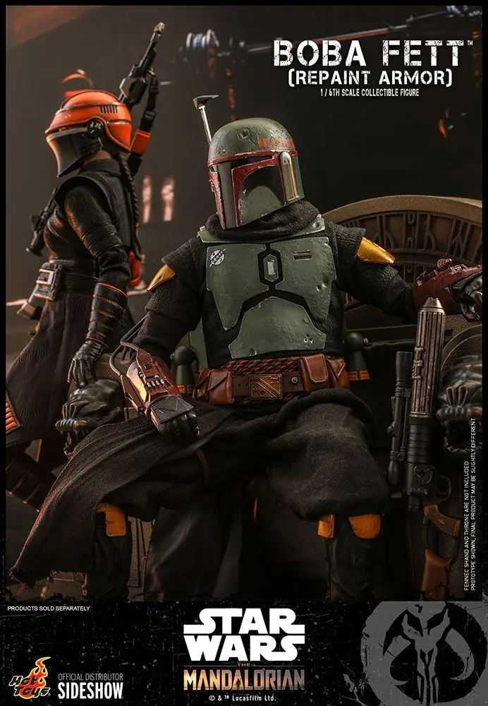 Star Wars The Mandalorian Action Figure 1/6 Boba Fett (Repaint Armor) 30 cm termékfotó