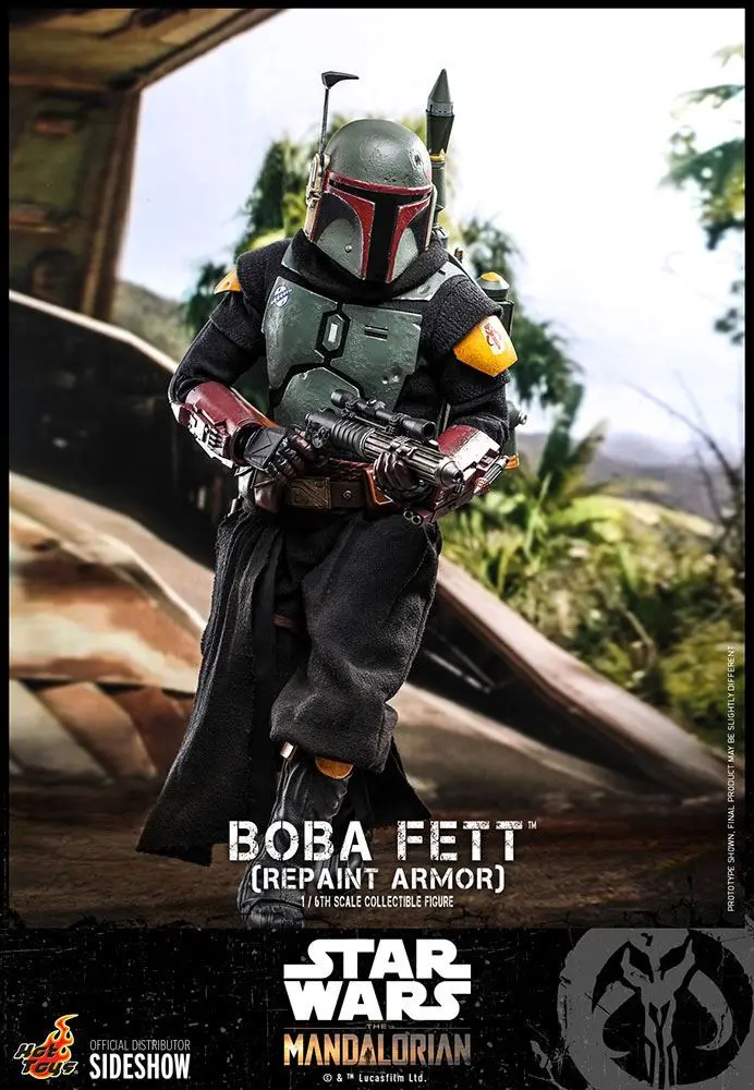 Star Wars The Mandalorian Action Figure 1/6 Boba Fett (Repaint Armor) 30 cm termékfotó