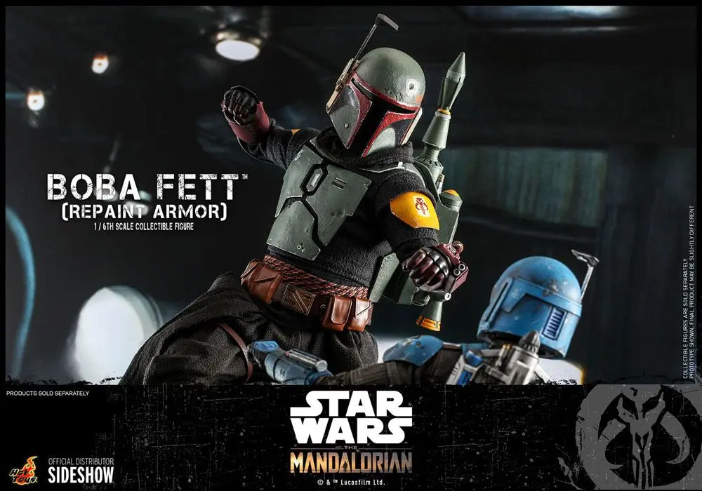 Star Wars The Mandalorian Action Figure 1/6 Boba Fett (Repaint Armor) 30 cm termékfotó