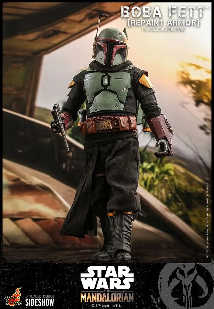 Star Wars The Mandalorian Action Figure 1/6 Boba Fett (Repaint Armor) 30 cm termékfotó