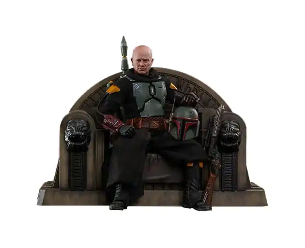 Star Wars: The Mandalorian Action Figure 1/6 Boba Fett Repaint Armor and Throne Special Edition 30 cm product photo