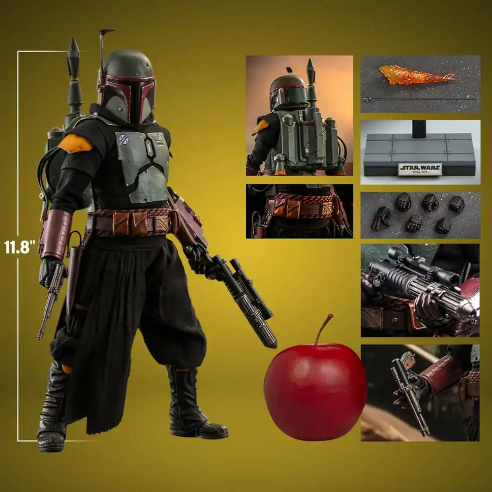Star Wars: The Mandalorian Action Figure 1/6 Boba Fett Repaint Armor Special Edition 30 cm product photo