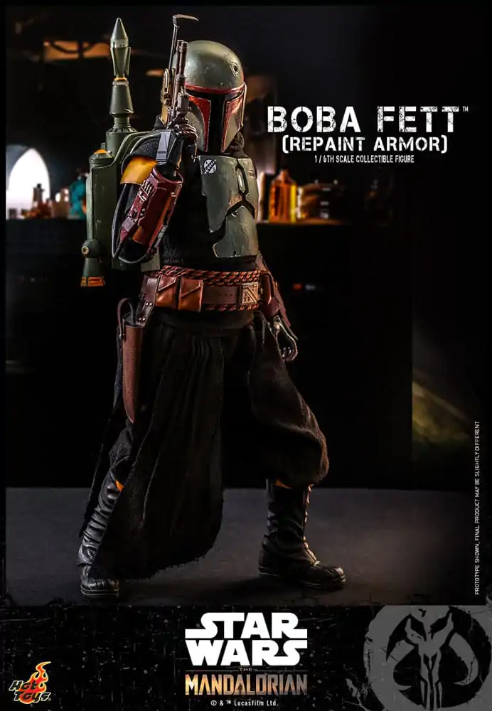 Star Wars: The Mandalorian Action Figure 1/6 Boba Fett Repaint Armor Special Edition 30 cm product photo
