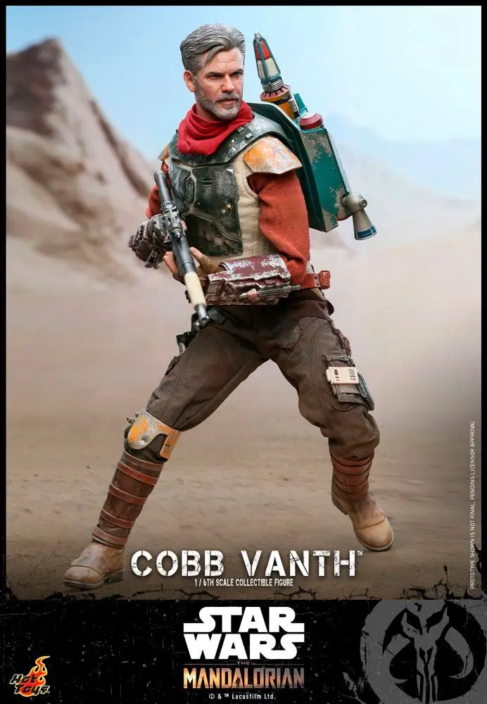 Star Wars The Mandalorian Action Figure 1/6 Cobb Vanth 31 cm product photo