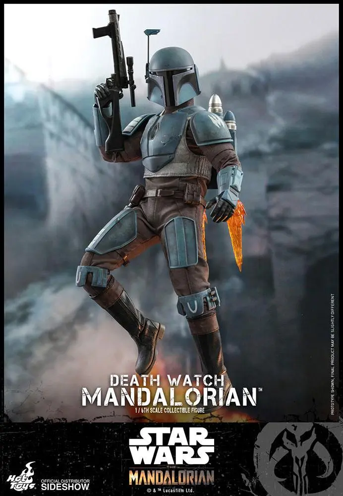 Star Wars The Mandalorian Action Figure 1/6 Death Watch Mandalorian 30 cm product photo