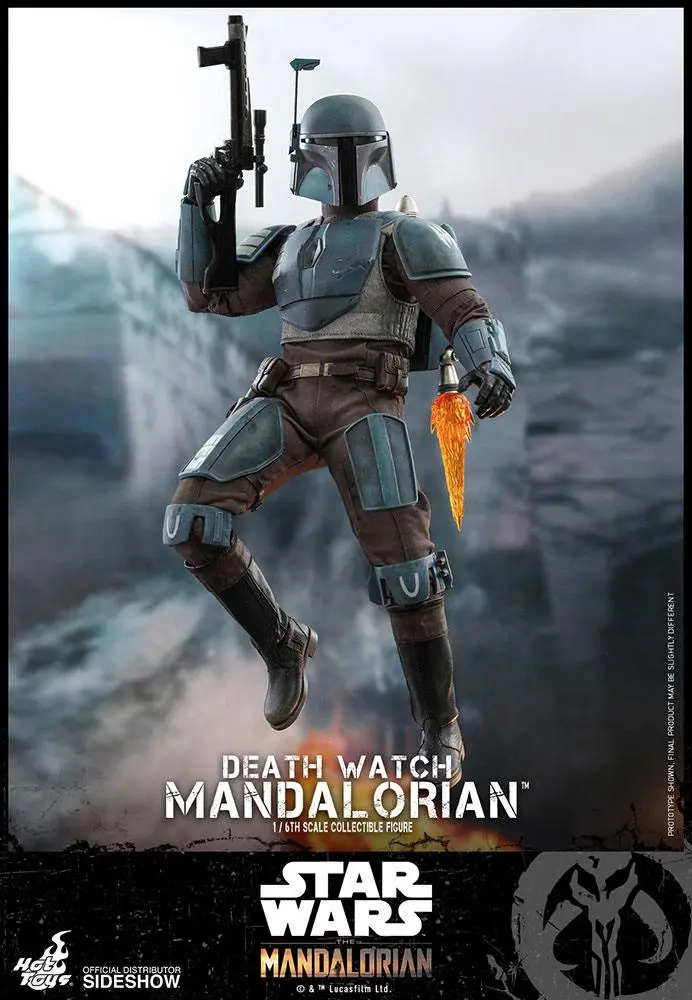 Star Wars The Mandalorian Action Figure 1/6 Death Watch Mandalorian 30 cm product photo