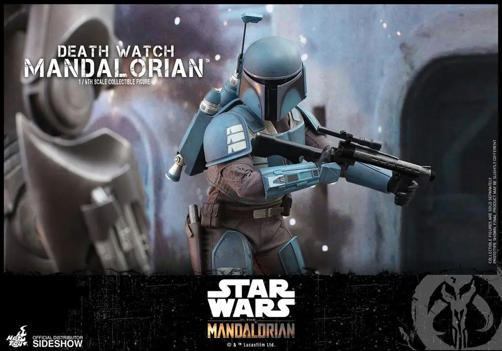 Star Wars The Mandalorian Action Figure 1/6 Death Watch Mandalorian 30 cm product photo