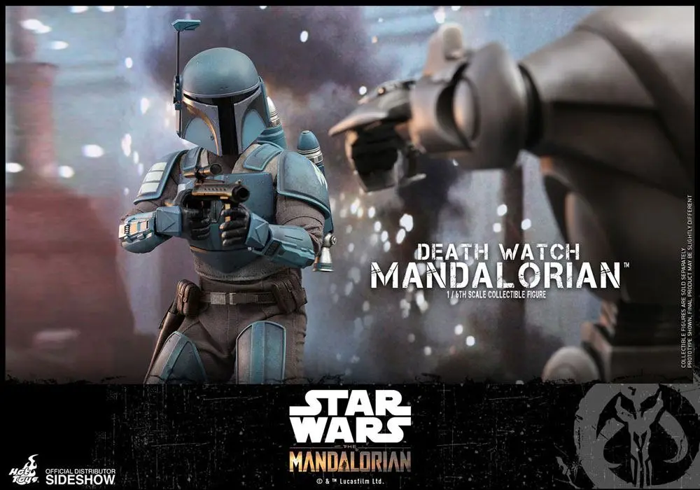 Star Wars The Mandalorian Action Figure 1/6 Death Watch Mandalorian 30 cm product photo