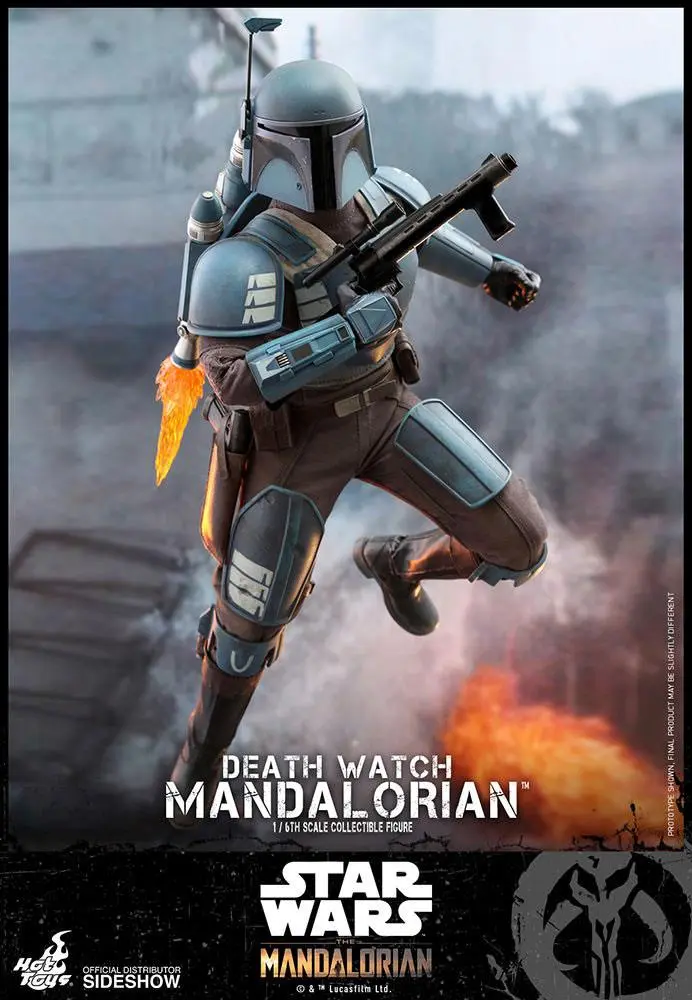 Star Wars The Mandalorian Action Figure 1/6 Death Watch Mandalorian 30 cm product photo