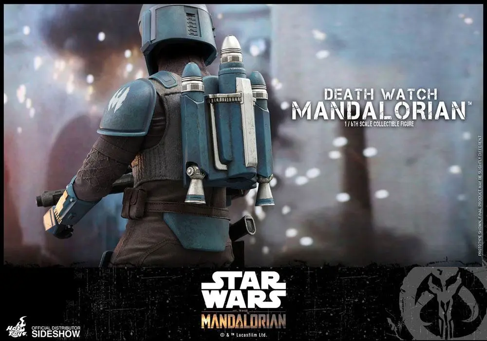 Star Wars The Mandalorian Action Figure 1/6 Death Watch Mandalorian 30 cm product photo