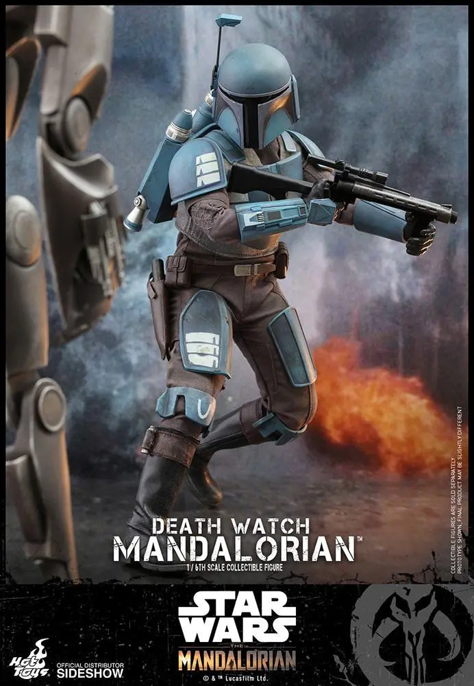 Star Wars The Mandalorian Action Figure 1/6 Death Watch Mandalorian 30 cm product photo