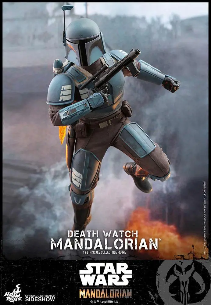 Star Wars The Mandalorian Action Figure 1/6 Death Watch Mandalorian 30 cm product photo