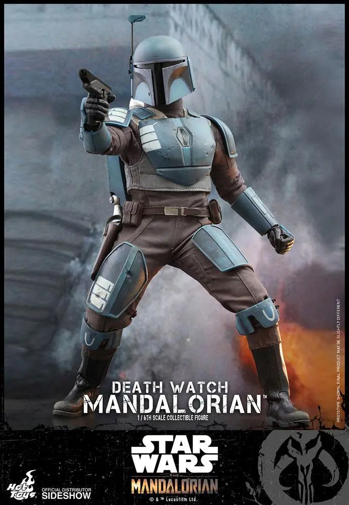 Star Wars The Mandalorian Action Figure 1/6 Death Watch Mandalorian 30 cm product photo