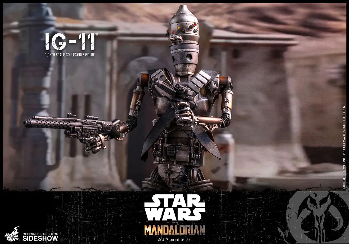 Star Wars The Mandalorian Action Figure 1/6 IG-11 36 cm product photo