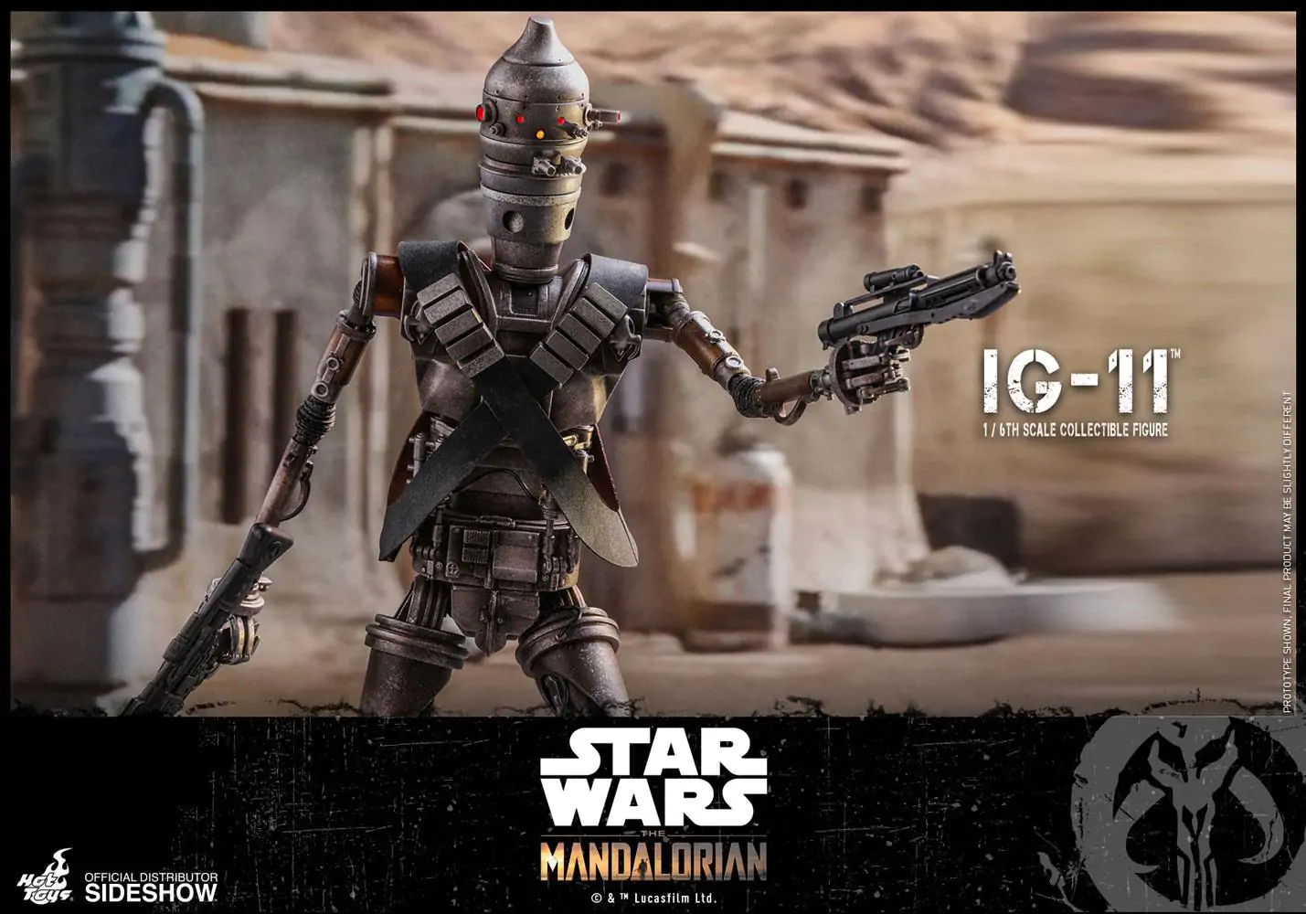 Star Wars The Mandalorian Action Figure 1/6 IG-11 36 cm product photo