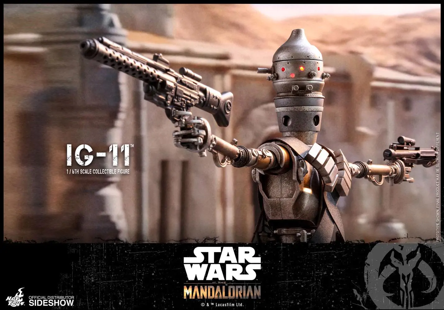 Star Wars The Mandalorian Action Figure 1/6 IG-11 36 cm product photo