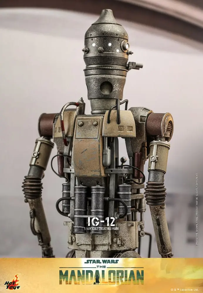 Star Wars: The Mandalorian Action Figure 1/6 IG-12 36 cm termékfotó