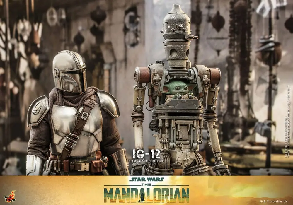 Star Wars: The Mandalorian Action Figure 1/6 IG-12 36 cm termékfotó