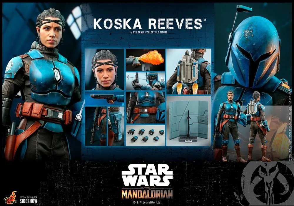 Star Wars The Mandalorian Action Figure 1/6 Koska Reeves 28 cm product photo