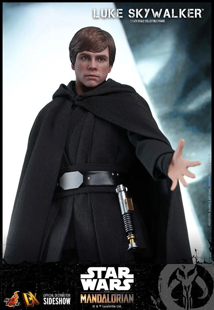 Star Wars The Mandalorian Action Figure 1/6  Luke Skywalker 30 cm termékfotó