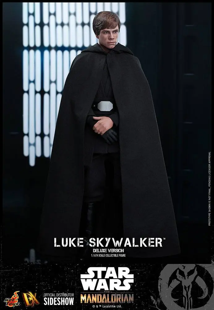 Star Wars The Mandalorian Action Figure 1/6  Luke Skywalker (Deluxe Version) 30 cm termékfotó