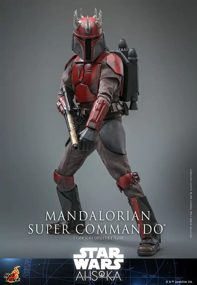 Star Wars: The Mandalorian Action Figure 1/6 Mandalorian Super Commando 31 cm product photo