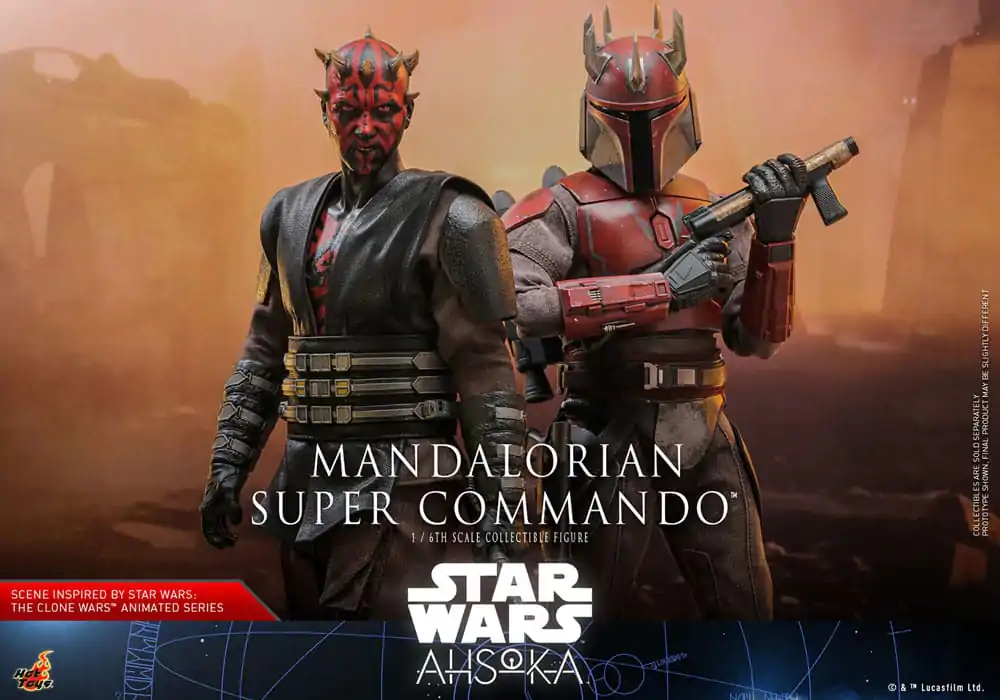 Star Wars: The Mandalorian Action Figure 1/6 Mandalorian Super Commando 31 cm product photo