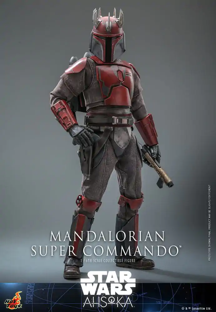 Star Wars: The Mandalorian Action Figure 1/6 Mandalorian Super Commando 31 cm product photo