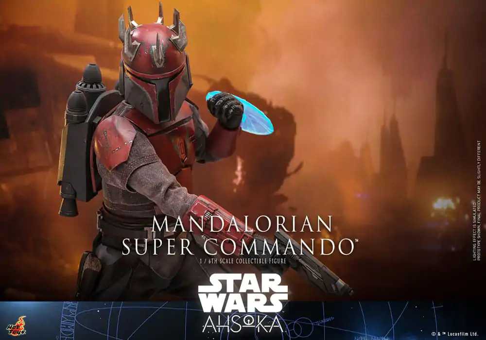 Star Wars: The Mandalorian Action Figure 1/6 Mandalorian Super Commando 31 cm product photo