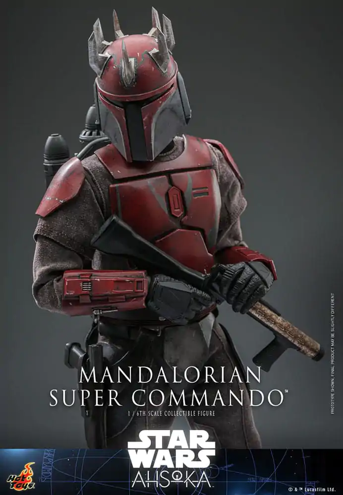 Star Wars: The Mandalorian Action Figure 1/6 Mandalorian Super Commando 31 cm product photo