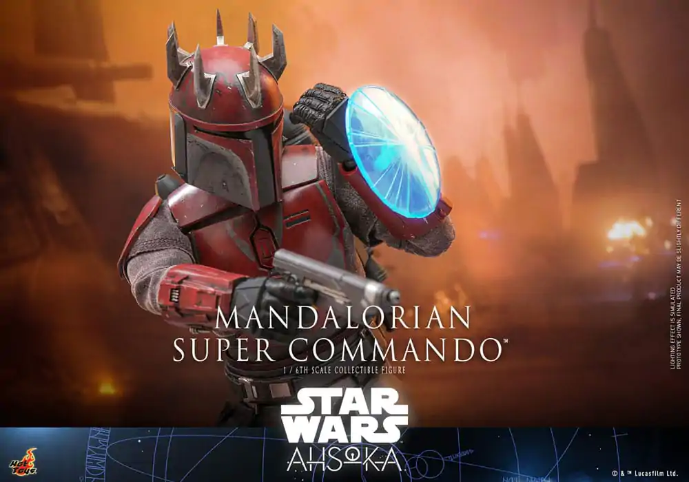 Star Wars: The Mandalorian Action Figure 1/6 Mandalorian Super Commando 31 cm product photo