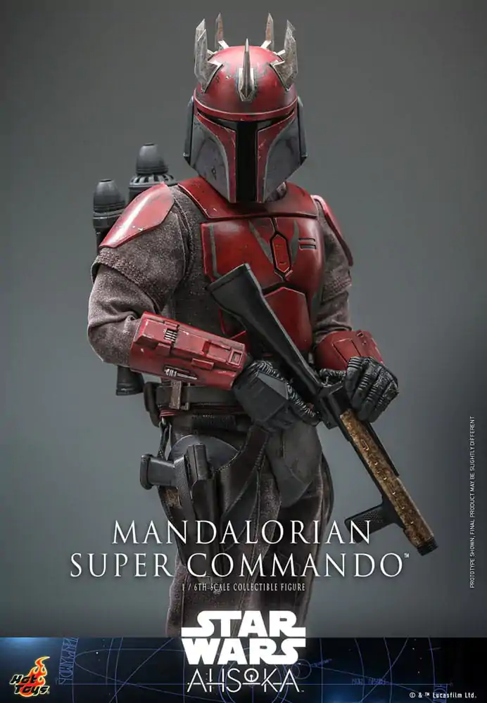 Star Wars: The Mandalorian Action Figure 1/6 Mandalorian Super Commando 31 cm product photo