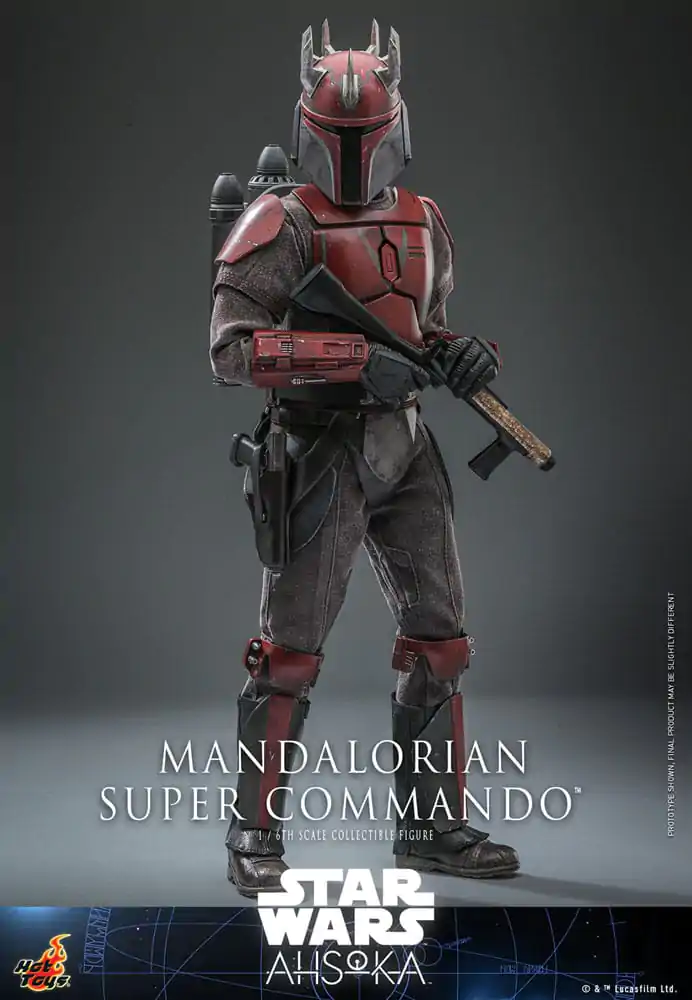 Star Wars: The Mandalorian Action Figure 1/6 Mandalorian Super Commando 31 cm product photo