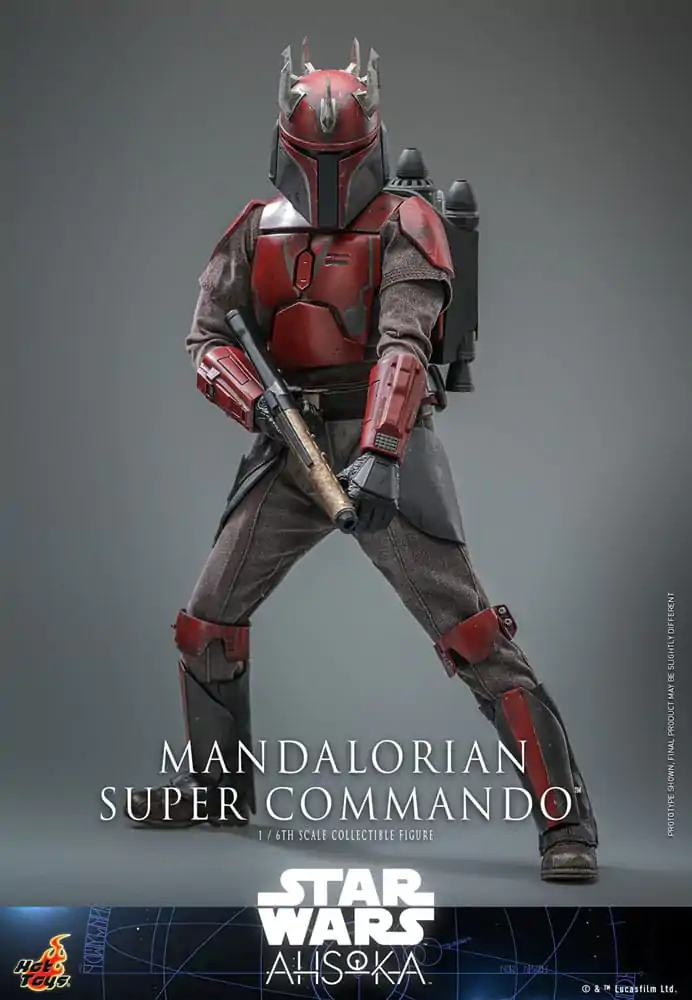 Star Wars: The Mandalorian Action Figure 1/6 Mandalorian Super Commando 31 cm product photo