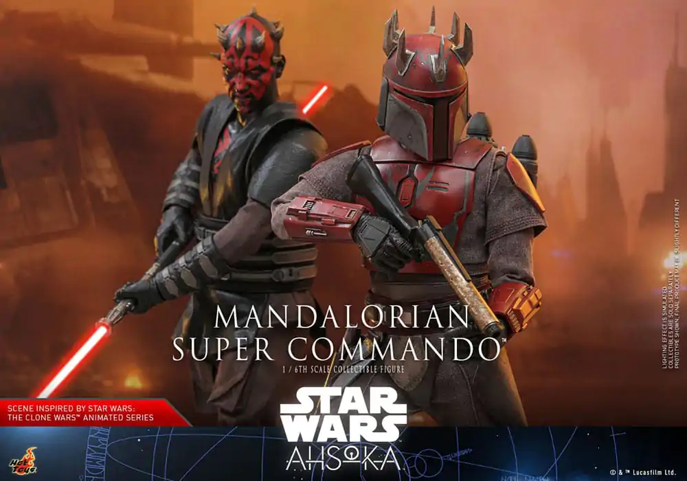 Star Wars: The Mandalorian Action Figure 1/6 Mandalorian Super Commando 31 cm product photo