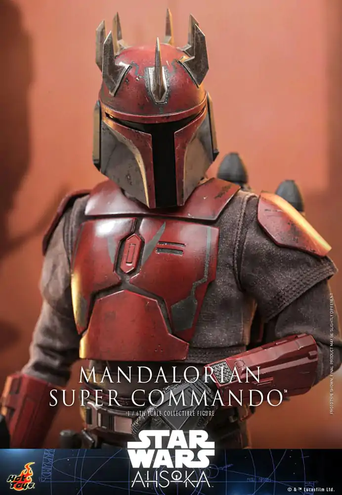 Star Wars: The Mandalorian Action Figure 1/6 Mandalorian Super Commando 31 cm product photo