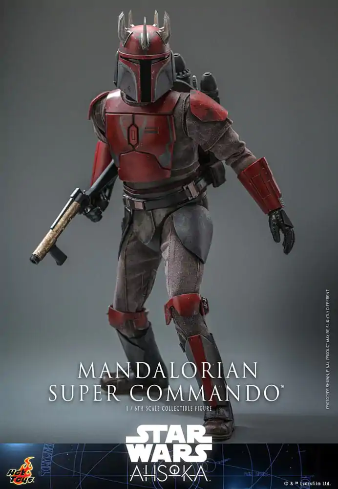 Star Wars: The Mandalorian Action Figure 1/6 Mandalorian Super Commando 31 cm product photo