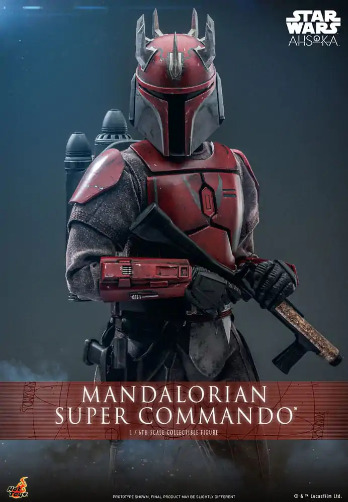 Star Wars: The Mandalorian Action Figure 1/6 Mandalorian Super Commando 31 cm product photo