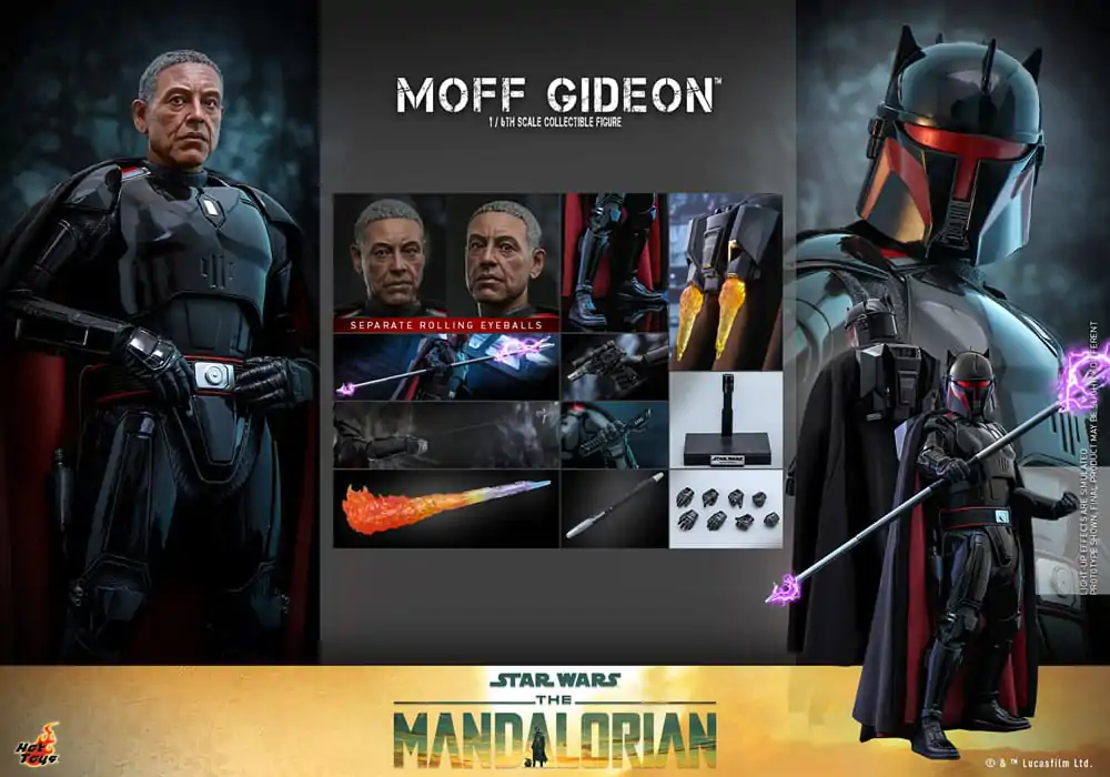 Star Wars: The Mandalorian Action Figure 1/6 Moff Gideon 29 cm product photo