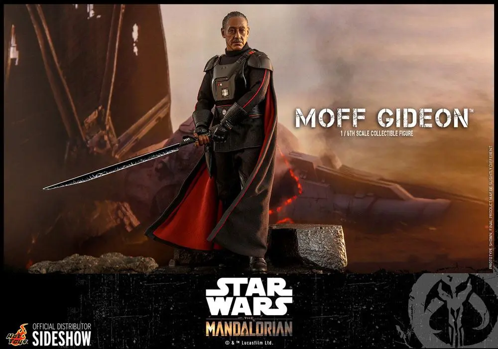 Star Wars The Mandalorian Action Figure 1/6 Moff Gideon 29 cm product photo