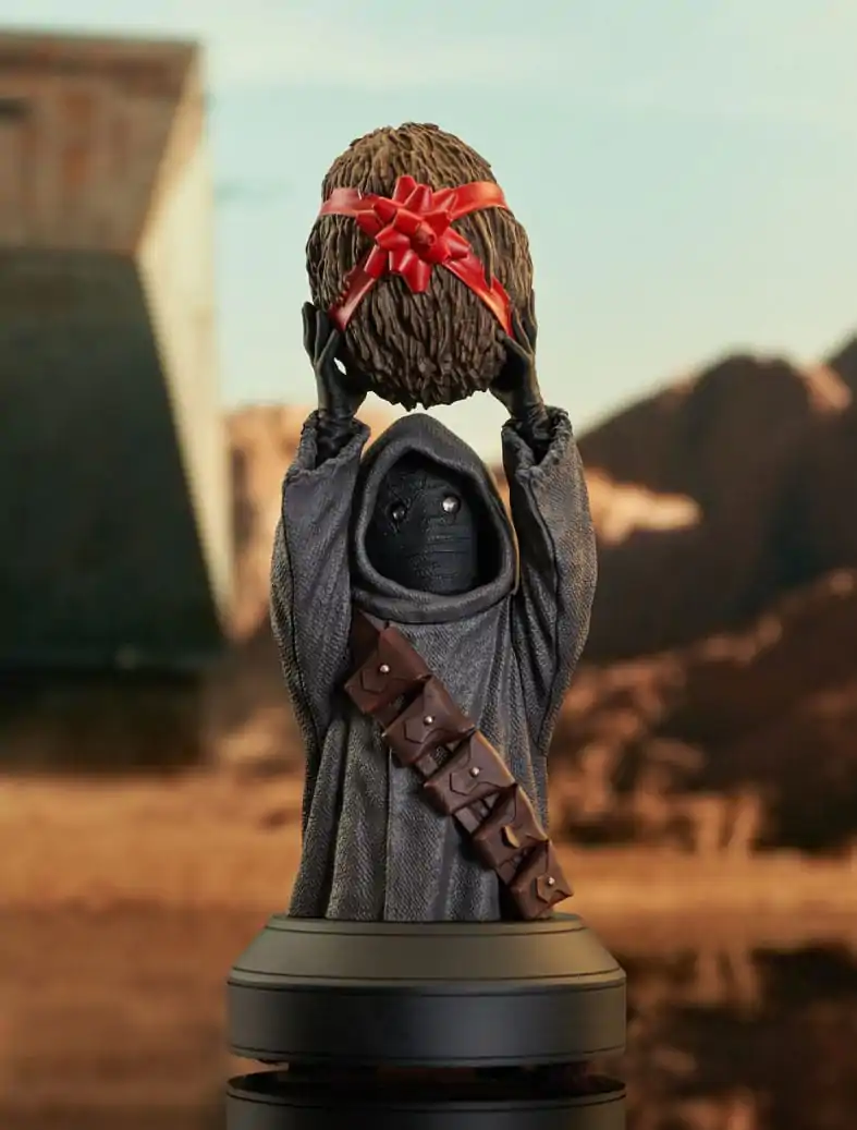 Star Wars: The Mandalorian Bust 1/6 Offworld Jawa 2022 Holiday Edition 15 cm product photo
