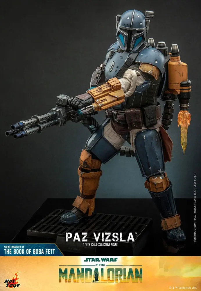 Star Wars The Mandalorian Action Figure 1/6 Paz Vizsla 32 cm product photo