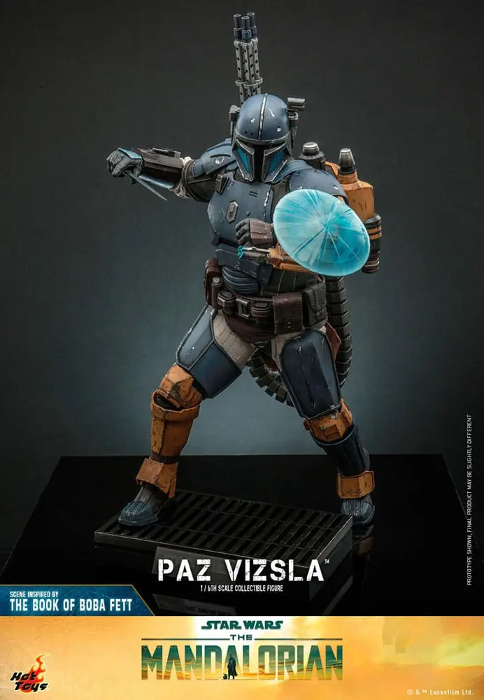 Star Wars The Mandalorian Action Figure 1/6 Paz Vizsla 32 cm product photo