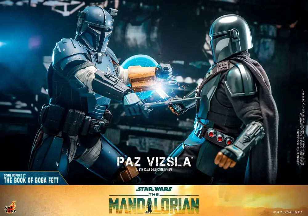 Star Wars The Mandalorian Action Figure 1/6 Paz Vizsla 32 cm product photo