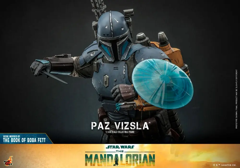 Star Wars The Mandalorian Action Figure 1/6 Paz Vizsla 32 cm product photo