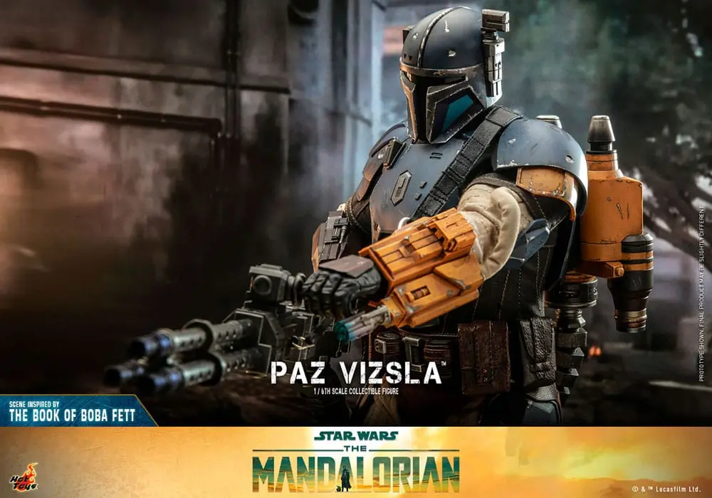 Star Wars The Mandalorian Action Figure 1/6 Paz Vizsla 32 cm product photo