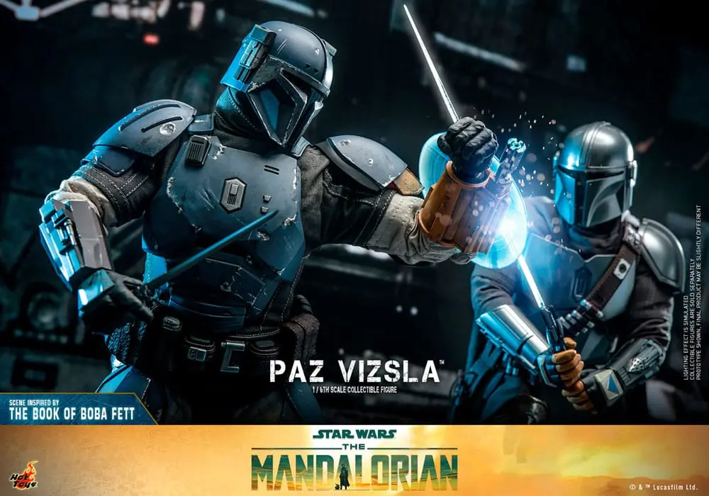 Star Wars The Mandalorian Action Figure 1/6 Paz Vizsla 32 cm product photo
