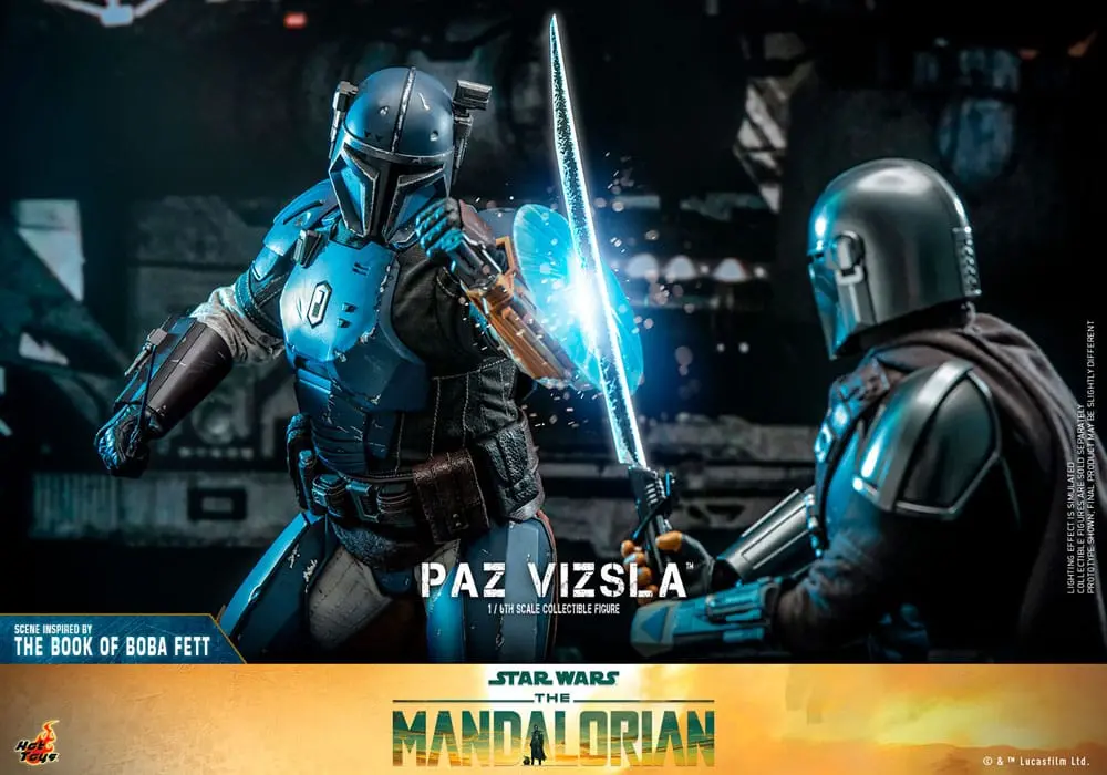 Star Wars The Mandalorian Action Figure 1/6 Paz Vizsla 32 cm product photo