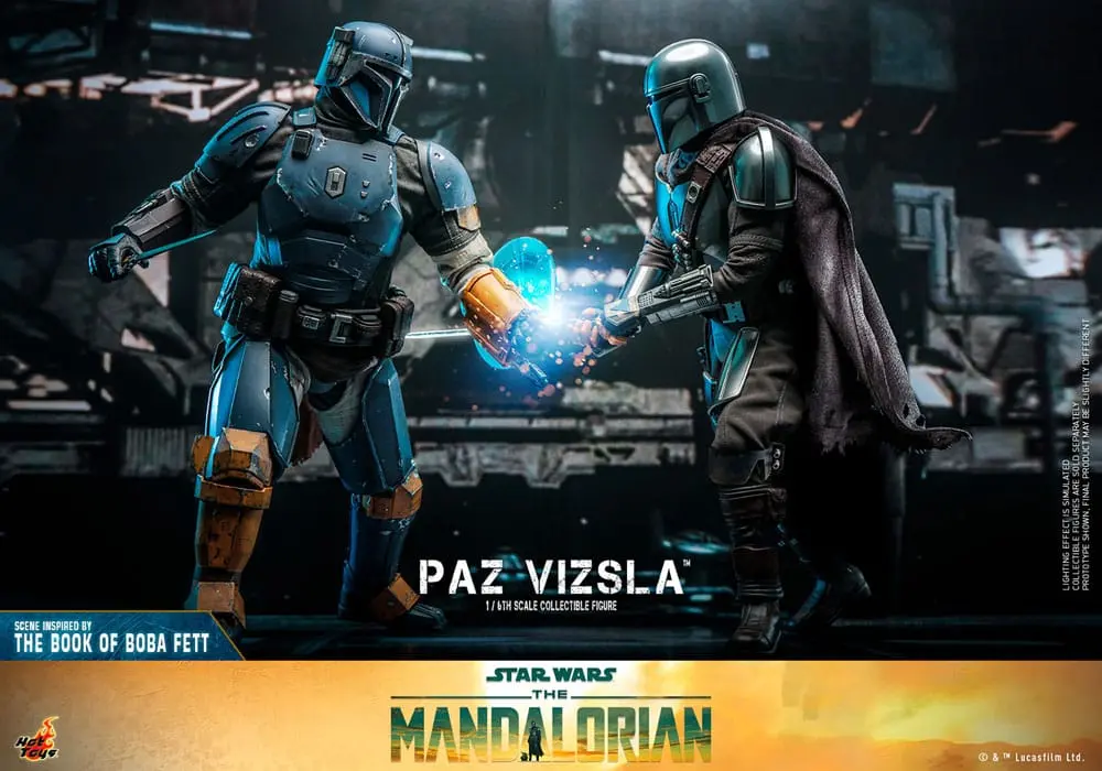 Star Wars The Mandalorian Action Figure 1/6 Paz Vizsla 32 cm product photo
