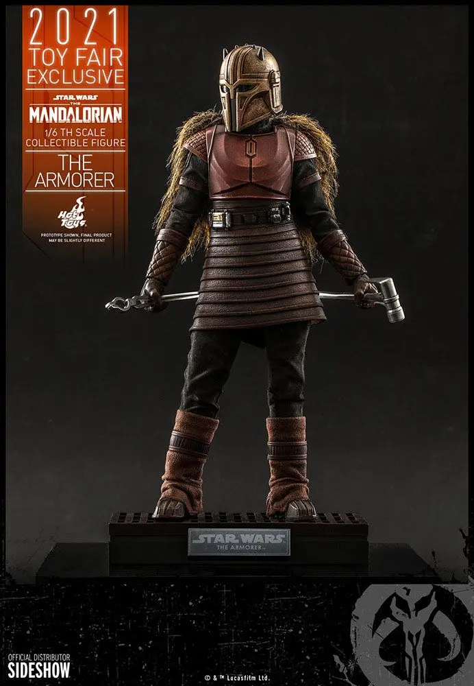 Star Wars The Mandalorian Action Figure 1/6 The Armorer 2021 Toy Fair Exclusive 29 cm product photo